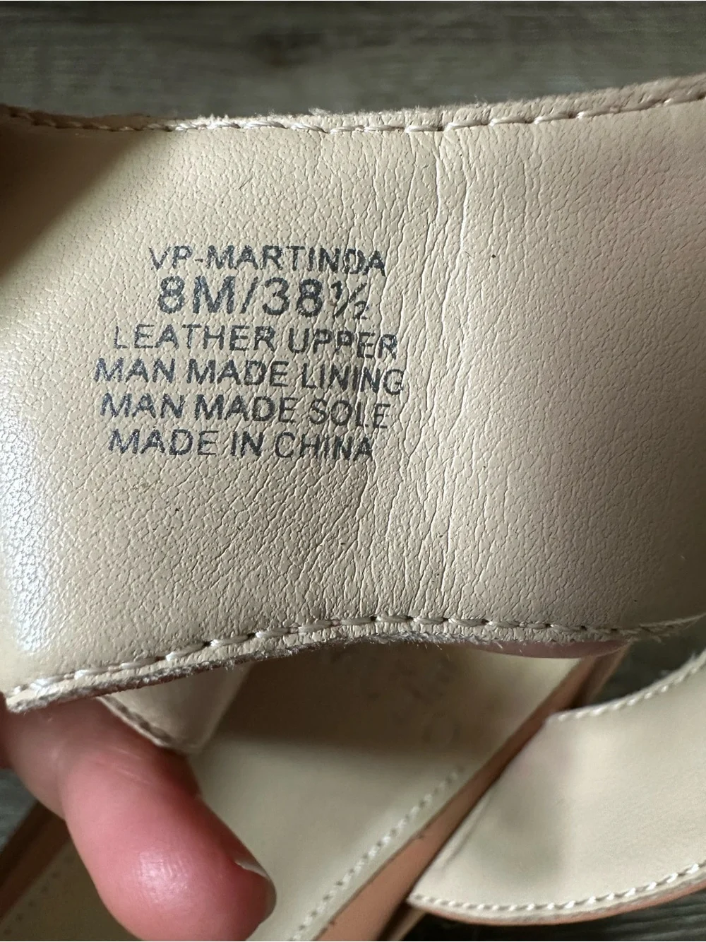 Vince Camuto peach tone
